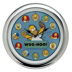  The Simpsons Homer Talking Wall Clock