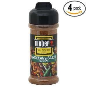 Weber Grill Seasoning Norleans Cajun 5.75 oz  Grocery 