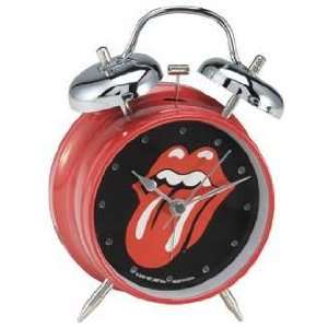  Twin Bell Alarm clock   Rolling Stones, Tongue Logo 