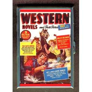 WESTERN PULP MAGAZINE 1952 ID Holder, Cigarette Case or Wallet MADE 