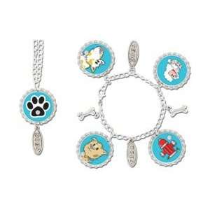 Westrim Crafts Kapstyle Jewelry Kit Makes 2/Pkg Pets Dog Aqua; 2 Items 