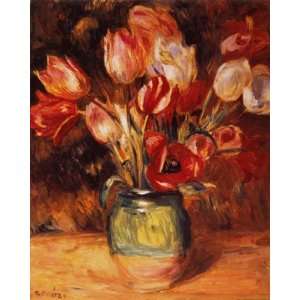 Bouquet of Flowers by Pierre Auguste Renoir 16x20  Kitchen 