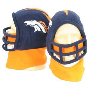  Denver Broncos Football Helmet Winter Knit Hat (With 