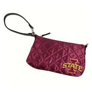 Iowa State Cyclones Quilted Wristlet Purse  Sports 