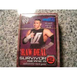WWE WWF Wrestling Raw Deal SURVIVOR SERIES 2 CCG TCG    MATT HARDY 